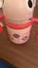 babycare兒童保溫杯嬰兒寶寶學飲杯吸管水杯水壺霸王龍不銹鋼保溫杯300ml 曬單實拍圖