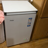 海爾（Haier）家用冰柜京東自營(yíng)100升小冰箱小型冷柜大容量-30度深冷速凍保鮮BC/BD-100GHW9D家電國(guó)家補(bǔ)貼20% 曬單實(shí)拍圖