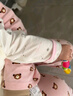 翹腳鴨嬰兒衣服夏季新生兒連體衣薄款剛出生寶寶空調服滿(mǎn)月貼身純棉睡衣 粉小熊【2件】輕薄透氣 73碼【建議6-9個(gè)月體重15-18斤】 曬單實(shí)拍圖