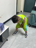 嘟嘟家男童運動套裝夏季寶寶短袖短褲兩件套寶寶夏裝兒童童裝 綠色 120 曬單實拍圖