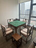 航方新中式方桌餐桌八仙桌實(shí)木正方形棋牌桌椅組合四方家用摜蛋專(zhuān)用桌 松木方桌：80*80*75CM(帶抽屜) 曬單實(shí)拍圖