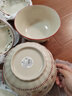 順祥陶瓷米飯碗美式田園風吃飯碗釉中彩家用面碗大碗陶瓷湯碗組合 8英寸碗1只裝 曬單實拍圖