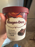 哈根達(dá)斯（Haagen-Dazs）比利時巧克力口味大桶冰淇淋473ml 家庭裝 曬單實拍圖