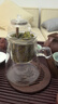 TEAHUE飄逸杯玻璃泡茶壺全玻璃內(nèi)膽燒水壺按壓茶具煮茶器茶水分離泡茶杯 曬單實拍圖