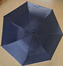 【全網(wǎng)爆款】手動UV折疊雨傘男女晴雨傘兩用防曬遮陽黑膠傘 【新人福利】7骨純色 顏色隨機 曬單實拍圖