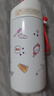 Hello Kitty三利鷗公仔景觀保溫杯兒童直飲敞口水杯隨手杯手提庫(kù)若米小巧容量 隨手杯】350ML白色凱蒂貓/316 曬單實(shí)拍圖