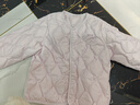 童泰秋冬5個(gè)月-4歲嬰幼兒寶寶輕薄款外出服羽絨外套羽絨服 紫色 110 cm 曬單實(shí)拍圖