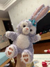 迪士尼（Disney）東京迪士尼 常規(guī)款星黛露坐姿手偶 毛絨玩具生日禮物送女生送兒童 曬單實拍圖