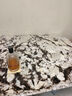 擬度高端意式天然奢石餐桌雪山飛狐小戶(hù)型長(cháng)方形高級感吃飯桌餐椅組合 1.4米天然奢石餐桌+4椅 曬單實(shí)拍圖