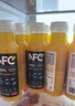 農(nóng)夫山泉100%純果汁NFC橙汁300ml*24瓶整箱裝鮮果冷壓榨0添加劑飲料 曬單實拍圖
