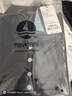 Navigare意大利小帆船短袖POLO衫女士夏季涼感修身T恤衫翻領(lǐng)通勤透氣上衣 海軍藍 L 碼 曬單實(shí)拍圖