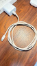 beats 耳機 手機充電線(xiàn)  編織連接線(xiàn) Apple/蘋(píng)果USB-C/type-c 數據線(xiàn)適用iPhone15 16手機/原裝線(xiàn) USB-C 轉 USB-C 奔涌灰（1.5米） 曬單實(shí)拍圖