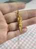 菜百首飾黃金吊墜 足金國(guó)風(fēng)古法金剛橛吊墜 計(jì)價(jià) GF 七夕禮物 黃金吊墜/項(xiàng)墜（不含鏈） 約11.21g 曬單實(shí)拍圖