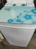 揚子小型迷你洗衣機半自動(dòng)單桶筒家用嬰兒童宿舍租房 揚子8KG方桶藍光款【藍之戀】 曬單實(shí)拍圖