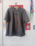 杰克·瓊斯（JACK&JONES）男裝復古簡(jiǎn)約舒適基礎百搭哥特字母飛鳥(niǎo)寬松圓領(lǐng)短袖T恤男 石雕灰E05 2XL (190) 曬單實(shí)拍圖