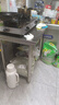 拆裝雙層三層不銹鋼工作臺桌柜飯店廚房操作臺包裝臺面臺面板 80*60*80雙層 曬單實拍圖