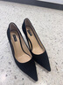 NINE WEST【明星同款】玖熙高跟鞋女性感尖頭細跟不累腳通勤優(yōu)雅單鞋女鞋 黑色-6CM 37 曬單實(shí)拍圖