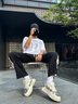 AJKP品牌男鞋2025夏季新款時(shí)尚透氣運(yùn)動(dòng)休閑鞋子男高端復(fù)古百搭板鞋男 米蘭 42 運(yùn)動(dòng)鞋碼 曬單實(shí)拍圖