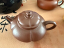 砂本源精工半手底槽青錦律150cc宜興原礦紫砂壺功夫茶具泡茶壺 底槽青 150ml 曬單實(shí)拍圖