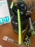 噸噸BOTTLED JOY漸變酷噸噸桶大容量水杯運動水壺塑料杯酷黑綠1100ml 曬單實拍圖
