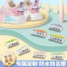 幼兒園名字貼寶寶姓名貼防水刺繡皮革貼PU標(biāo)簽定制入園用品被子貼可縫制校服貼衣服鞋帽做記號(hào)卡通標(biāo)記訂制 【掛圈款姓名圈】男生款-40枚/份(繩子+收納盒) 無規(guī)格 曬單實(shí)拍圖