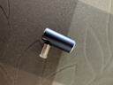 Tengfei轉接頭type-c彎頭90度兼容雷電4全功能USB4數(shù)據(jù)線公轉母U型L型適用iPhone15手機電腦延長轉換頭 立彎typec公轉母【支持240W/40G/8K】 8k 曬單實拍圖