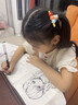 ZOCO漫畫入門手繪練習冊描摹本自學零基礎兒童卡通動漫人物美少女Q版古風線稿描畫畫教程繪畫素描臨摹 漫畫人物【少女篇】+【少年篇】2本 曬單實拍圖