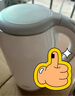 美的（Midea）電燒水壺電熱水壺家用1.5L大容量316L食品級不銹鋼無(wú)縫內膽雙層防燙自動(dòng)斷電MK-HJ1566-PRO 曬單實(shí)拍圖