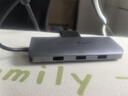 綠聯(lián)Type-C擴展塢USB-C轉HDMI雷電4拓展塢網(wǎng)口轉接讀卡hub分線器通用蘋果15/16華為小米筆記本電腦ipad 曬單實拍圖