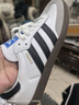 阿迪達斯ADIDAS SAMBA三葉草T頭鞋德訓(xùn)板鞋運動鞋 JENNIE同款 B75806 40 曬單實拍圖