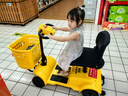 ASK JUNIOR國風嬰幼裙子旗袍領(lǐng)無袖連衣裙兒童網(wǎng)紗裙花卉印花裙裝 110  曬單實拍圖