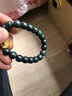 金玉蘭香（JIN YU LAN XIANG）天然和田玉珠子散珠桶珠玉石diy飾品配珠老型珠真玉散珠手串高貨 湖水綠 老型珠9X10mm（1個） 曬單實(shí)拍圖