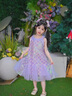 G.DUCKKIDS美人魚(yú)公主裙女童連衣裙夏季24新款兒童服裝背心愛(ài)莎裙子洋氣夏裝 藍色 120 建議110-120cm6-7歲 曬單實(shí)拍圖