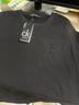 CALVIN KLEIN JEANS2025夏季CK新款潮牌時(shí)尚刺繡短袖T恤男士休閑百搭半袖圓領(lǐng)潮流 黑色 XL （建議體重100-120斤） 曬單實(shí)拍圖