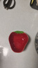 大紅草莓調(diào)味碟蘸料碟高溫釉下陶瓷碗盤餐具小吃碗碟高顏值 【2個】大紅草莓味碟醬料小碗 曬單實拍圖