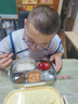 雙槍?zhuān)⊿uncha）鈦健康飯盒小學(xué)生上班族可微波爐比316好不銹鋼餐盒1.5L配保溫袋 曬單實(shí)拍圖