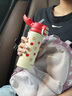 HEOSCU316吸管保溫杯兒童學(xué)生上學(xué)專用6-12-14歲女孩水壺杯子雙飲直飲夏 曬單實(shí)拍圖