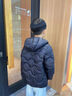 雅鹿童裝2025新款兒童輕薄羽絨服90白鴨絨男女童可拆帽防鉆絨保暖便攜外套 黑色 （連帽）男女同款 160 (小孩&成人都可穿親子裝） 曬單實(shí)拍圖