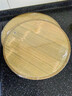 日禾盛唐餃子托盤(pán)蓋簾餃子簾放餃子篦子水餃放置盤(pán)家用鍋排蓋墊竹子編簸箕 小號直徑40cm【大概可放40個(gè)】 曬單實(shí)拍圖