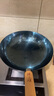 臻三環(huán)章丘鐵鍋手工鍛打炒鍋無(wú)涂層炒菜鍋不易粘鍋圓底熟鐵鍋輕音32cm 曬單實(shí)拍圖
