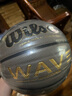 Wilson威爾勝WAVE ENCORE系列拿球就浪比賽用球防塵科技成人標(biāo)準(zhǔn)7號(hào)籃球 曬單實(shí)拍圖