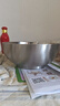 美廚（maxcook）316L不銹鋼碗 沙拉碗湯碗雙層隔熱 飯碗餐具面碗18cm MCWA9874 曬單實(shí)拍圖