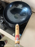 臻三環(huán)章丘鐵鍋手工鍛打炒鍋無(wú)涂層炒菜鍋不易粘鍋圓底熟鐵鍋輕音32cm 曬單實(shí)拍圖