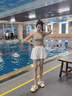 卓詩(shī)尼厚底洞洞鞋女2025年夏季新款可愛(ài)沙灘涼鞋外穿卡通夏包頭涼拖鞋子 米白色 36 曬單實(shí)拍圖