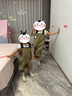SEKOYA兒童涉水褲連體防水半身雨褲雨鞋沙灘玩水服寶寶溪流釣魚(yú)趕海裝備 2001J 常規(guī)膠底 SS/S(身高95-115CM) 曬單實(shí)拍圖