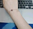 中國黃金（CHINA GOLD）18k彩金星球手鏈女士款時(shí)尚簡(jiǎn)約玫生日禮物送女友老婆教師節禮物 【送女友】夢(mèng)幻星河18K金手鏈約1.2g 曬單實(shí)拍圖