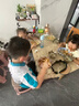 膳魔師（THERMOS）兒童水杯tritan直飲杯男女小學(xué)生開(kāi)學(xué)必備小熊貓塑料水壺600ml藍 曬單實(shí)拍圖