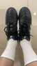 阿迪達斯 （adidas）GOLETTO VIII TF 黑色皮革碎釘人造草地訓練足球鞋HP3063 曬單實拍圖