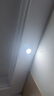 松下（Panasonic）led筒燈嵌入式全鋁超薄客廳過道孔燈白色6.5W白光6500K開孔75 曬單實(shí)拍圖