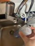 小質(zhì)水龍頭凈水自動起泡器沖洗延伸花灑除水垢余氯家用過濾水垢前置過濾器家用廚房自來水1機(jī)3芯LJ209 曬單實(shí)拍圖